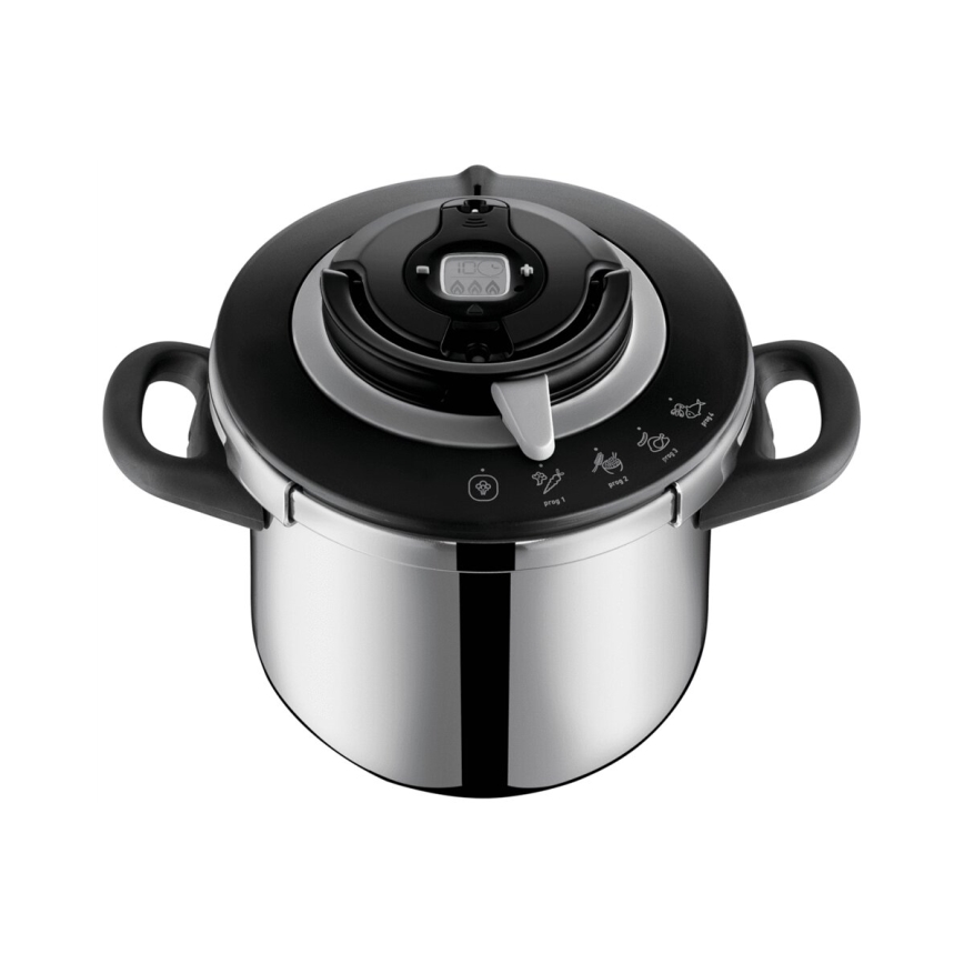 Tefal - Lonec na pritisk 8 l CLIPSO+ CHEF nerjaveče jeklo