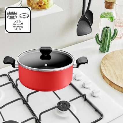 Tefal - Lonec s pokrovom EASY START 24 cm