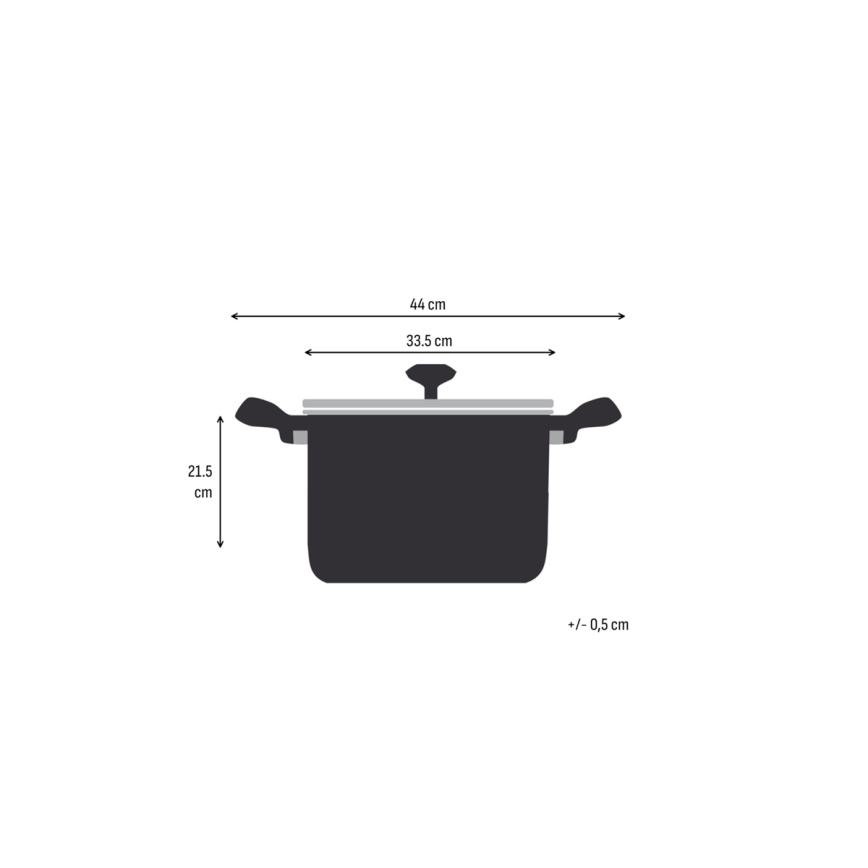 Tefal - Lonec s pokrovom EMOTION+ XL 32 cm