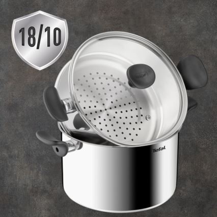 Tefal - Lonec za kuskus s parnim košem PRIMARY 24 cm