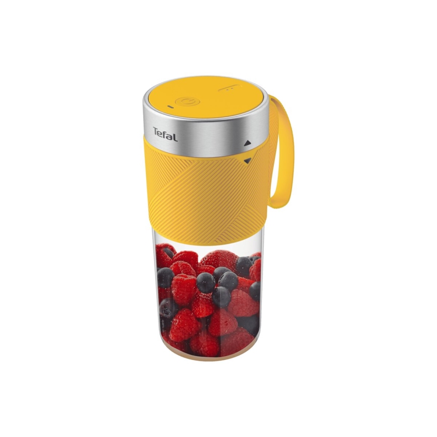 Tefal - Mešalnik za smoothije BLENDFORCE 50W/5V 1200 mAh rumena