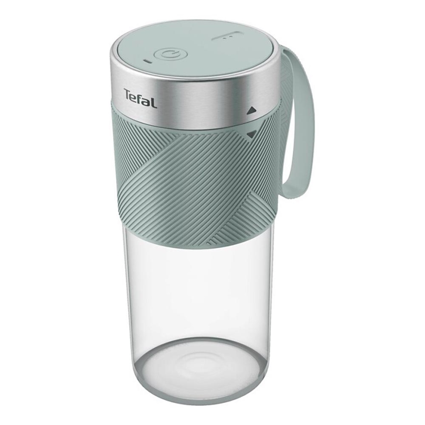 Tefal - Mešalnik za smoothije BLENDFORCE 50W/5V 1200 mAh mint