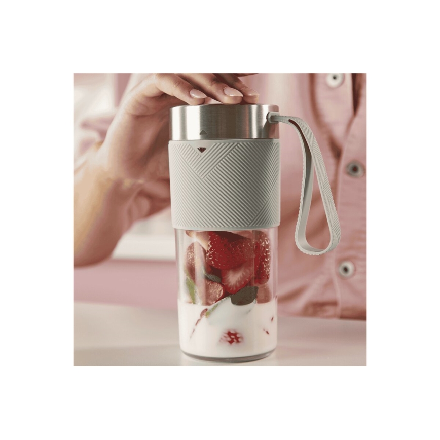 Tefal - Mešalnik za smoothije BLENDFORCE 50W/5V 1200 mAh mint