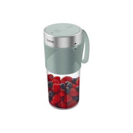 Tefal - Mešalnik za smoothije BLENDFORCE 50W/5V 1200 mAh mint