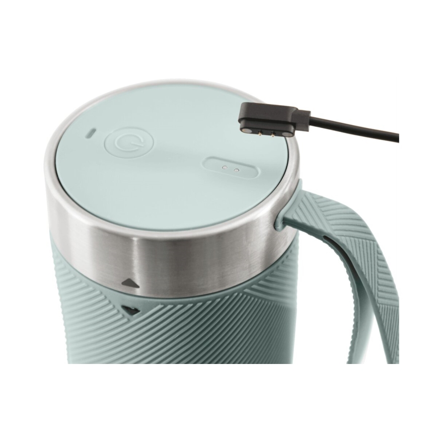 Tefal - Mešalnik za smoothije BLENDFORCE 50W/5V 1200 mAh mint