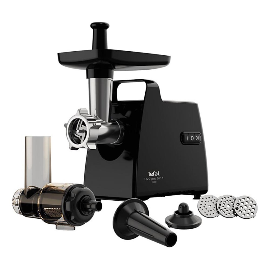 Tefal - Mlinček za meso 6v1 2000W/230V črna
