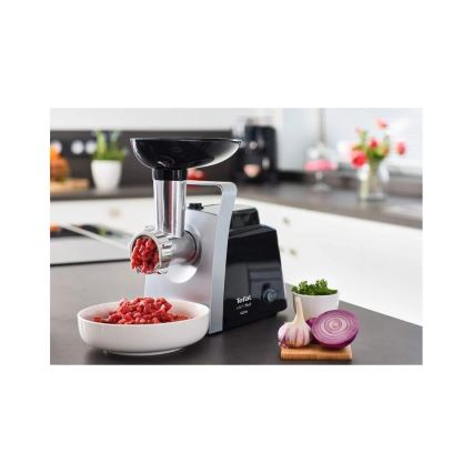 Tefal - Mlinček za meso 7v1 1400W/230V črna/srebrna