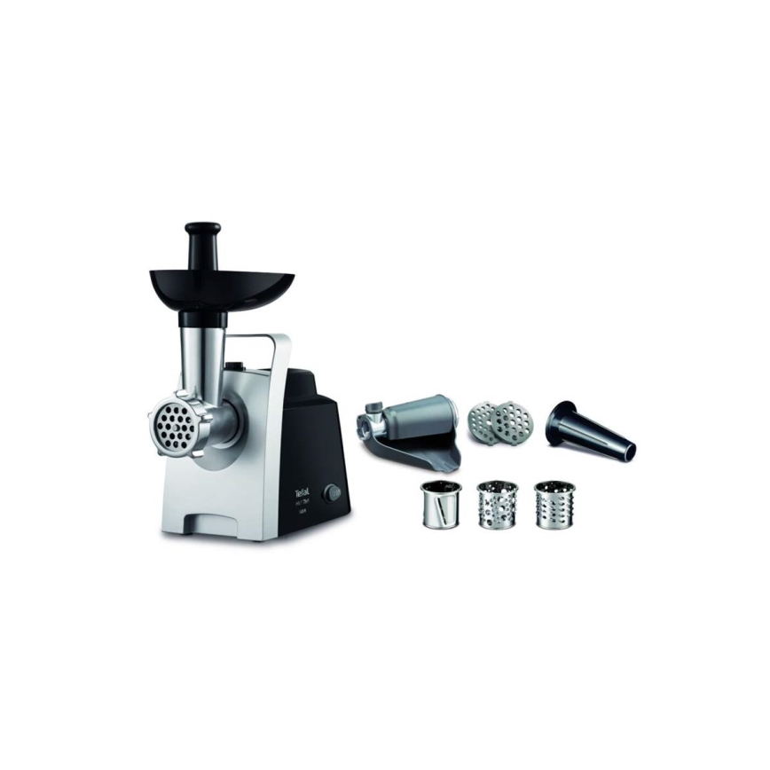Tefal - Mlinček za meso 7v1 1400W/230V črna/srebrna