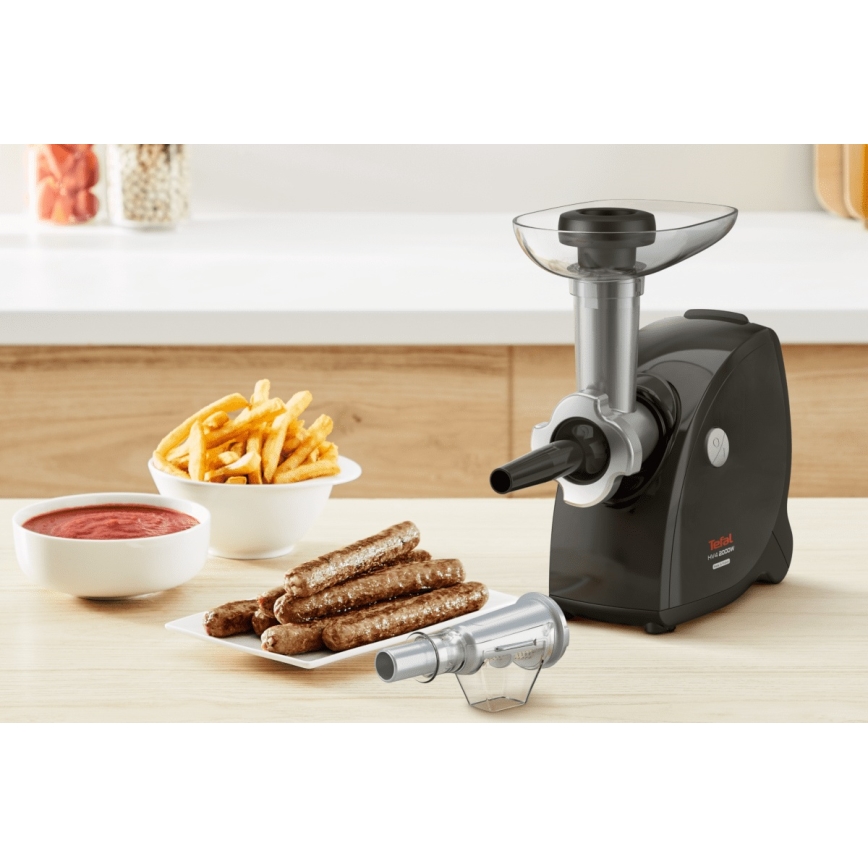 Tefal - Mlinček za meso 9in1 2000W/230V črna