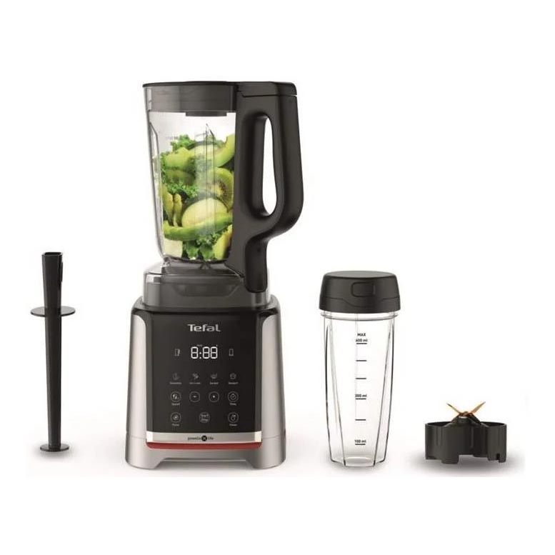 Tefal - Namizni mešalnik 1,7 l INFINITYMIX+ 1600W/230V črna/nerjaveče jeklo