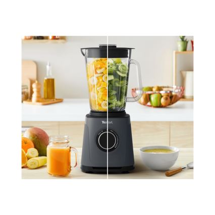 Tefal - Namizni mešalnik 2 l PERFECTMIX+ 1200W/230V črna