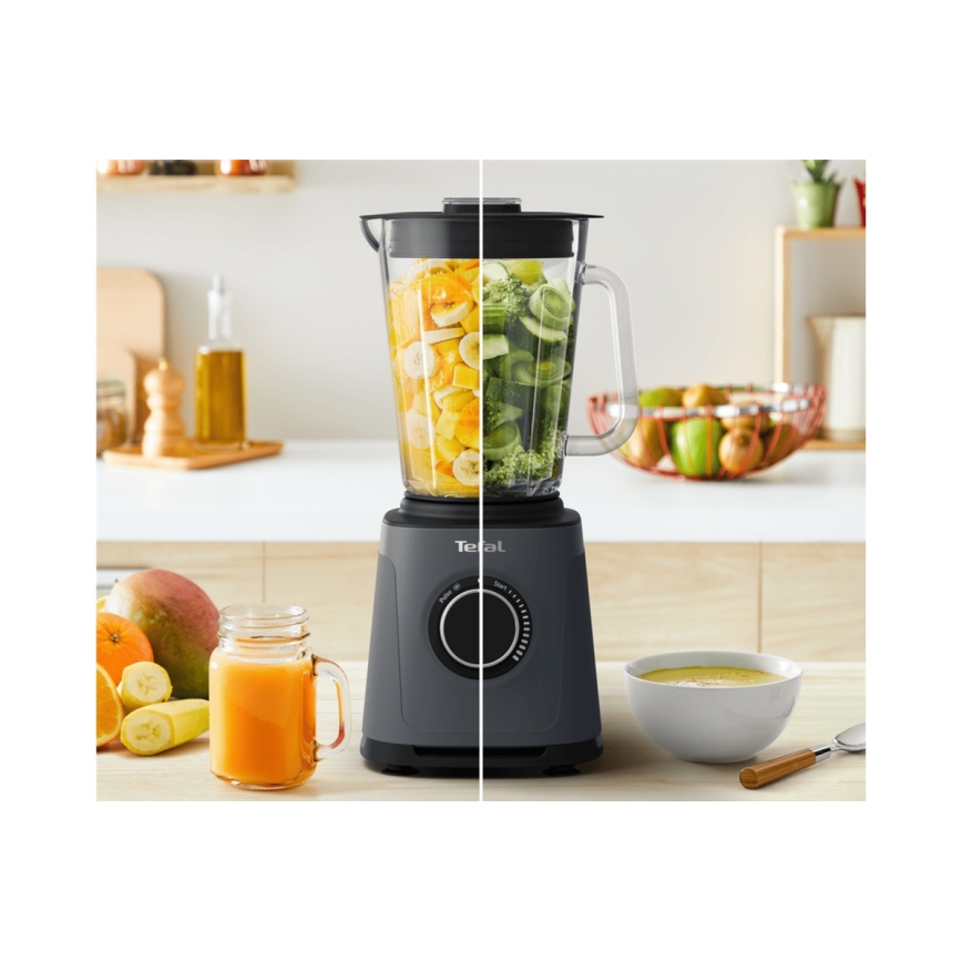 Tefal - Namizni mešalnik 2 l PERFECTMIX+ 1200W/230V črna