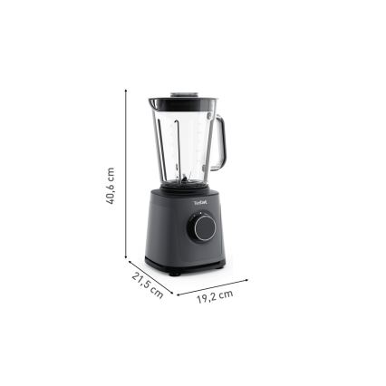 Tefal - Namizni mešalnik 2 l PERFECTMIX+ 1200W/230V črna