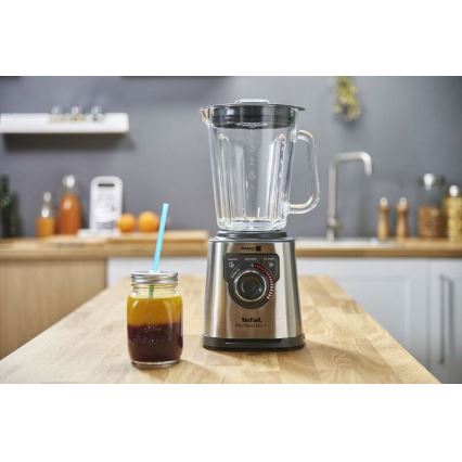 Tefal - Namizni mešalnik 2 l PERFECTMIX+ 1200W/230V mat krom/črna