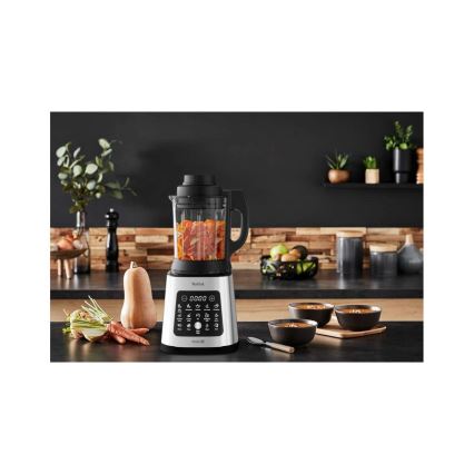 Tefal - Namizni mešalnik 2 l PERFECTMIX+ 1400W/230V mat krom