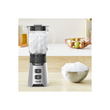 Tefal - Namizni mešalnik BLENDFORCE 400W/230V nerjaveče jeklo/črna