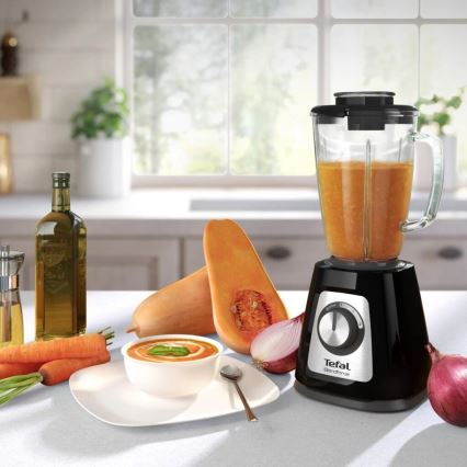 Tefal - Namizni mešalnik BLENDFORCE 800W/230V črna/nerjaveče jeklo