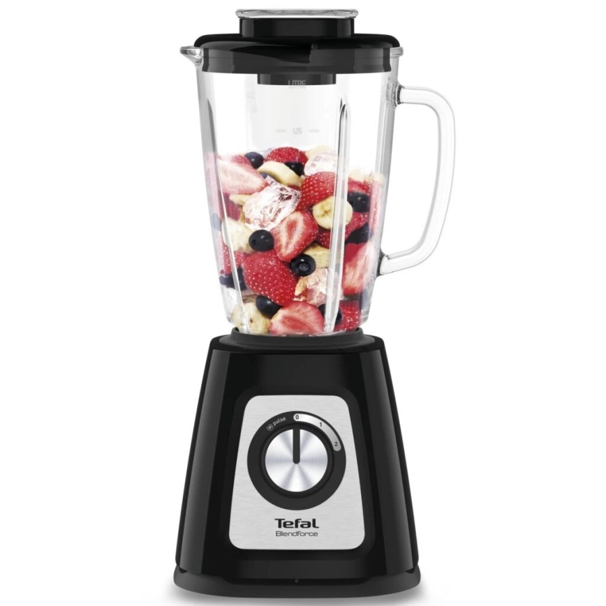 Tefal - Namizni mešalnik BLENDFORCE 800W/230V črna/nerjaveče jeklo