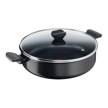 Tefal - Nizka kaserola s pokrovom SIMPLY CLEAN 28 cm