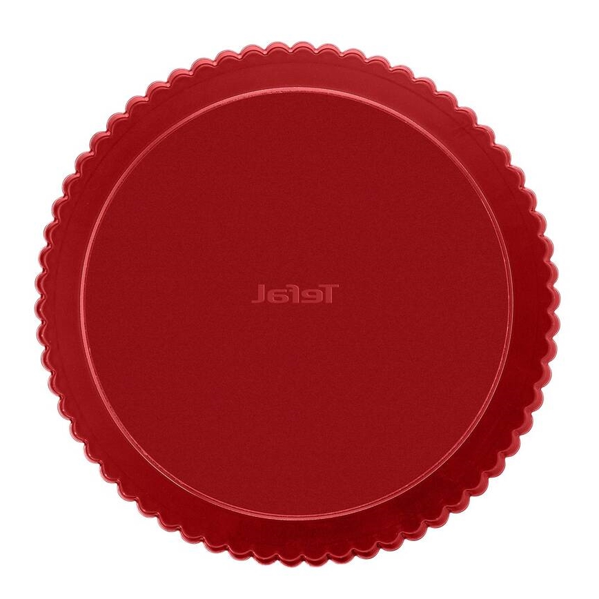 Tefal - Oblika za torto s snemljivim dnom DELIBAKE 28 cm rdeča
