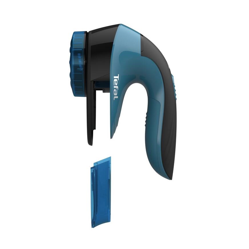 Tefal - Odstranjevalec vlaken LINT 2xAA črna/modra