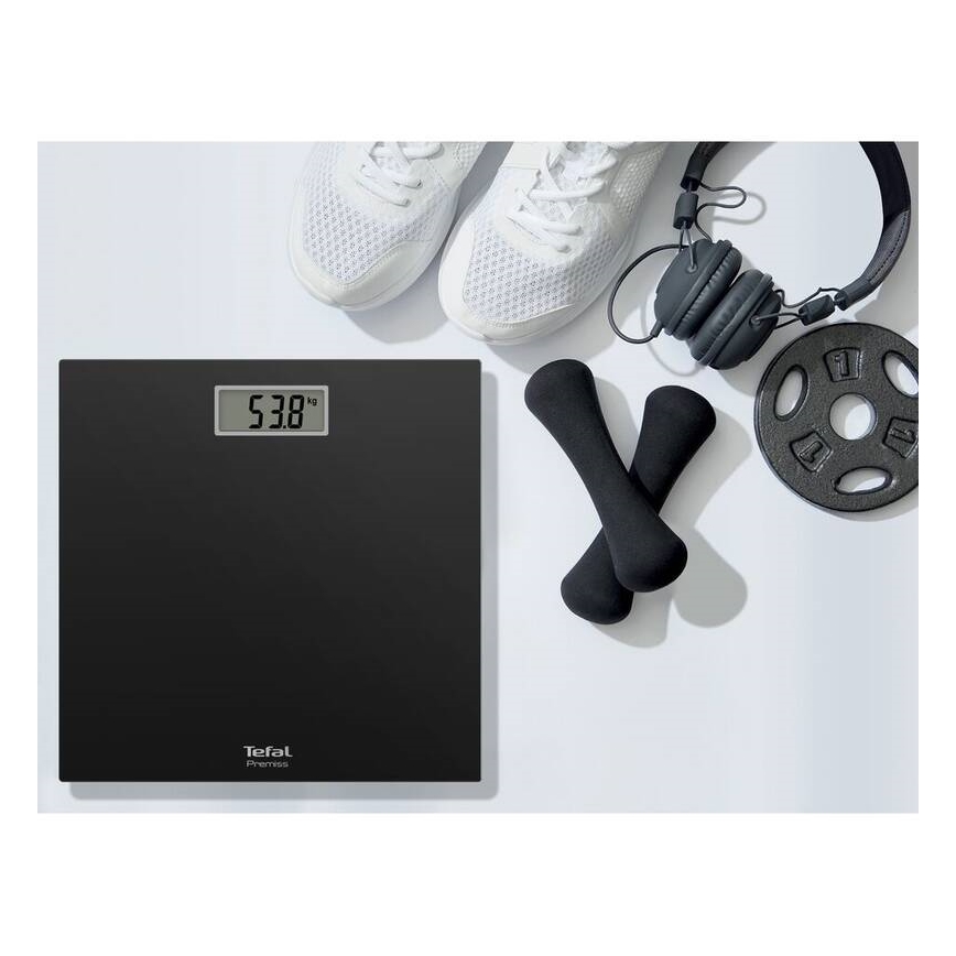 Tefal - Osebna tehtnica PREMISS 1xCR2032 črna