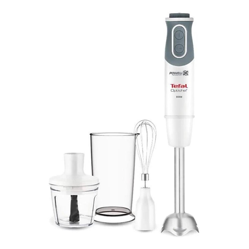 Tefal - Palični mešalnik OPTICHEF 800W/230V bela