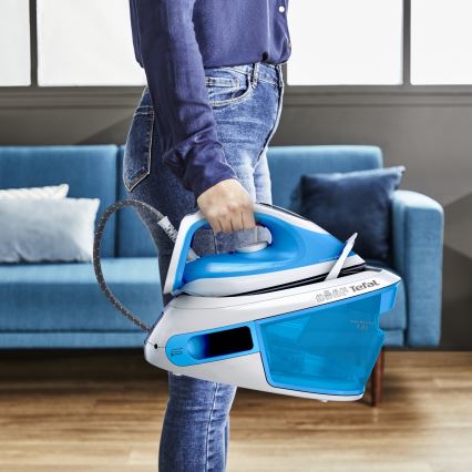 Tefal - Parna postaja EXPRESS AIRGLIDE 2800W/230V modra