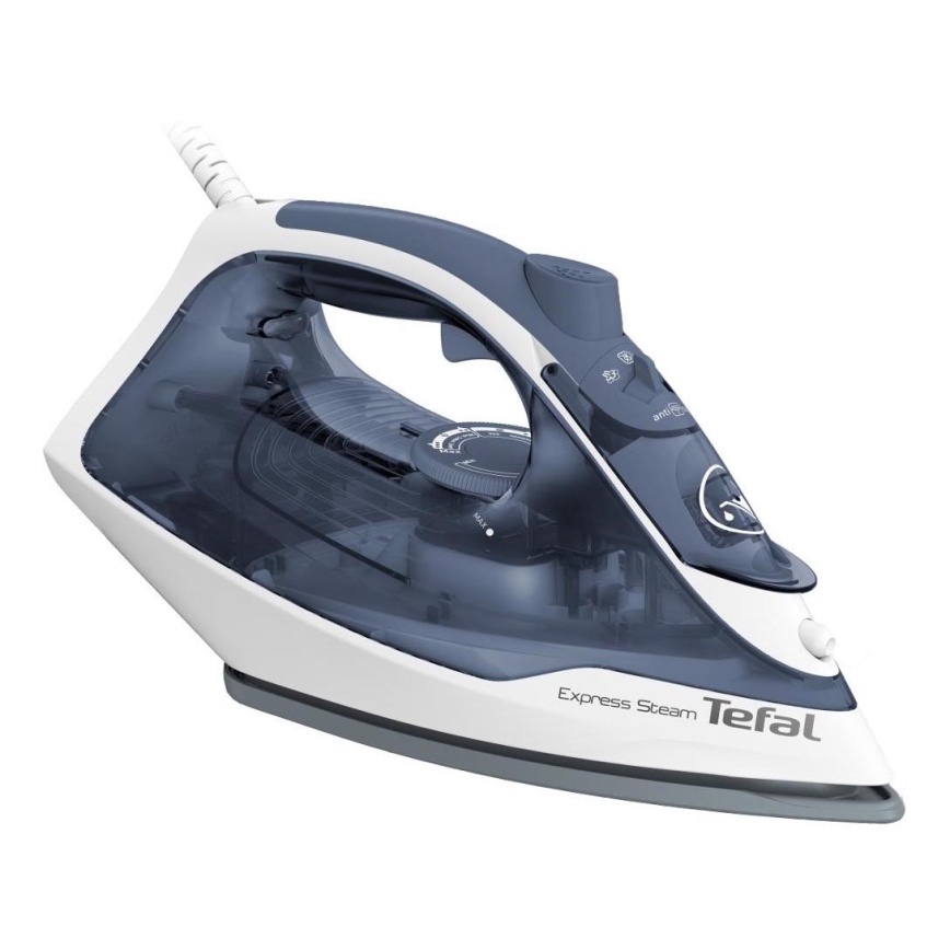 Tefal - Parni likalnik EXPRESS STEAM 2400W/230V bela/modra