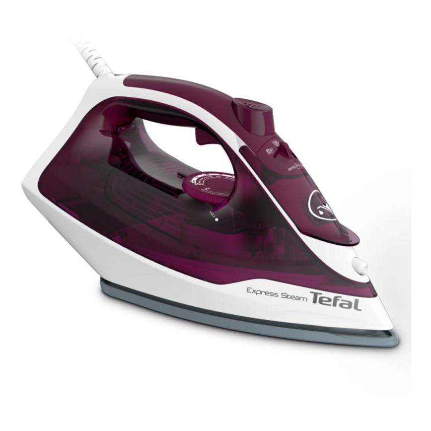 Tefal - Parni likalnik EXPRESS STEAM 2400W/230V bordo