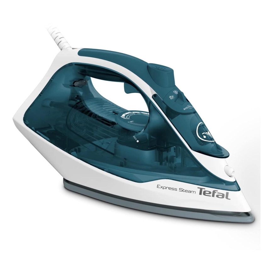 Tefal - Parni likalnik EXPRESS STEAM 2400W/230V turkizna