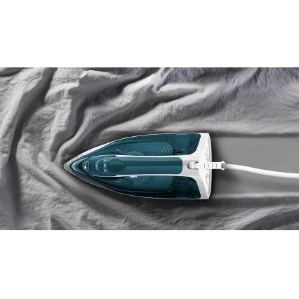 Tefal - Parni likalnik EXPRESS STEAM 2400W/230V turkizna