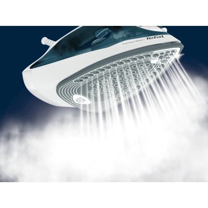 Tefal - Parni likalnik EXPRESS STEAM 2400W/230V turkizna