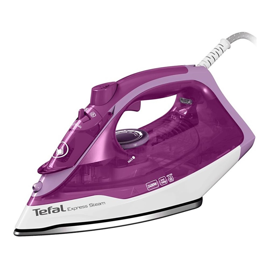 Tefal - Parni likalnik EXPRESS STEAM 2400W/230V vijolična
