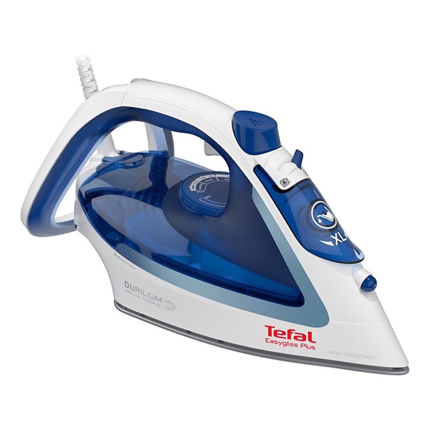 Tefal - Parni likalnik STEAM IRONS EASYGLISS 2500W/230V bela/modra
