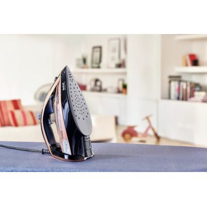 Tefal - Parni likalnik ULTIMATE PURE 3000W/230V baker/črna