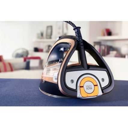 Tefal - Parni likalnik ULTIMATE PURE 3000W/230V baker/črna