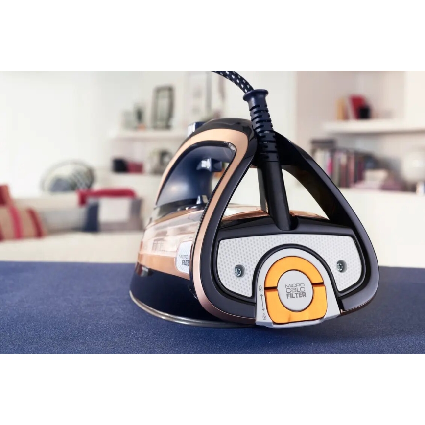 Tefal - Parni likalnik ULTIMATE PURE 3000W/230V baker/črna