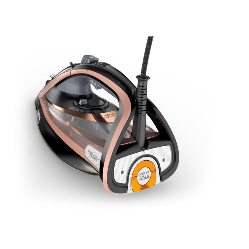 Tefal - Parni likalnik ULTIMATE PURE 3000W/230V baker/črna