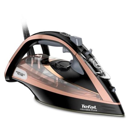 Tefal - Parni likalnik ULTIMATE PURE 3000W/230V baker/črna