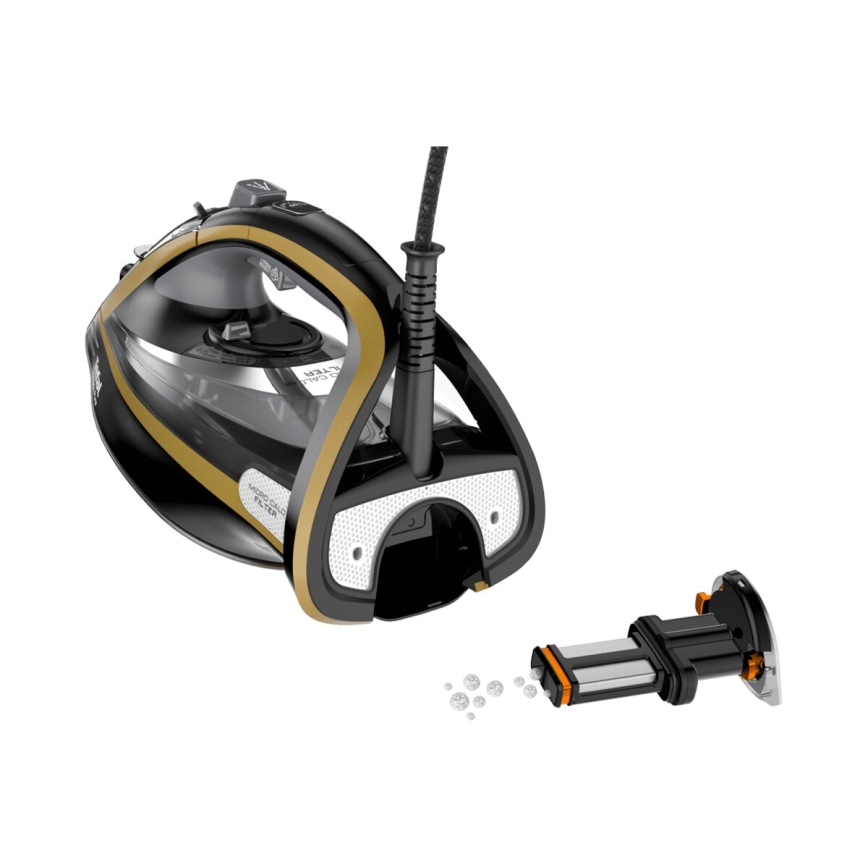 Tefal - Parni likalnik ULTIMATE PURE 3000W/230V zlata/črna