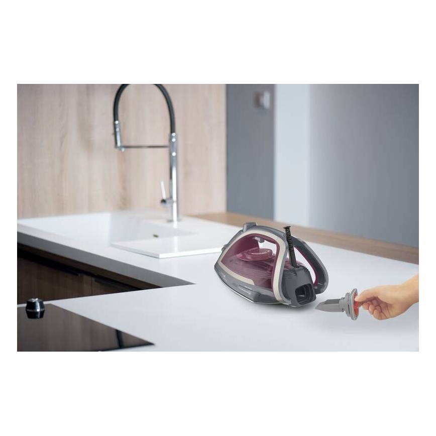 Tefal - Parni likalnik ULTRAGLISS PLUS 2800W/230V bordo/siv