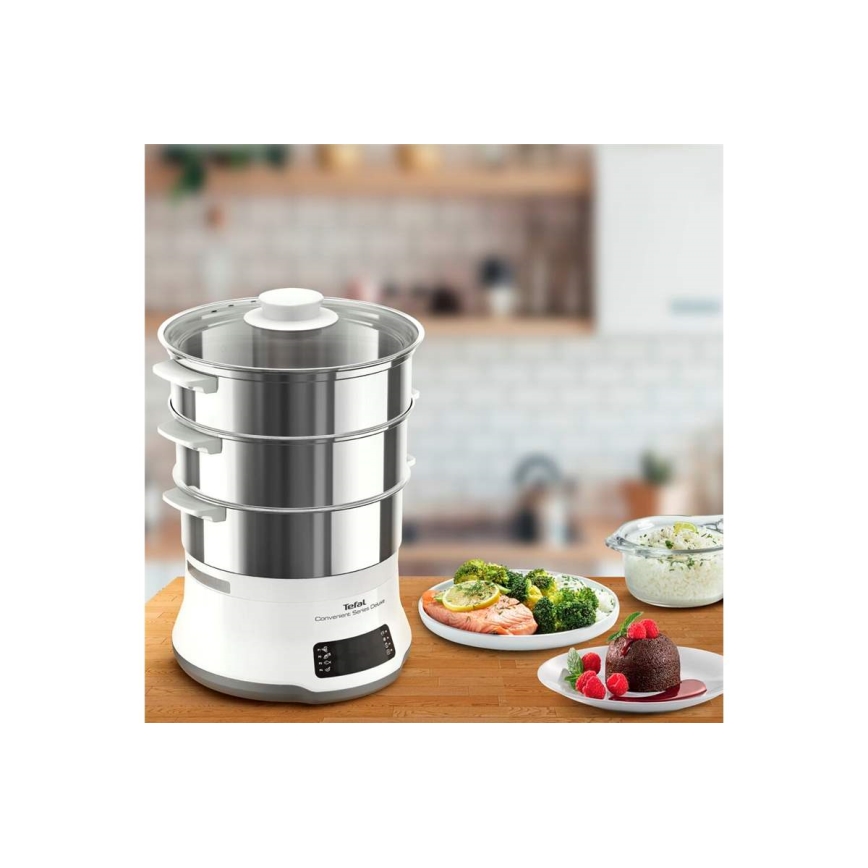 Tefal - Parni lonec CONVENIENT SERIES DELUXE 9l 900W/230V nerjaveče jeklo