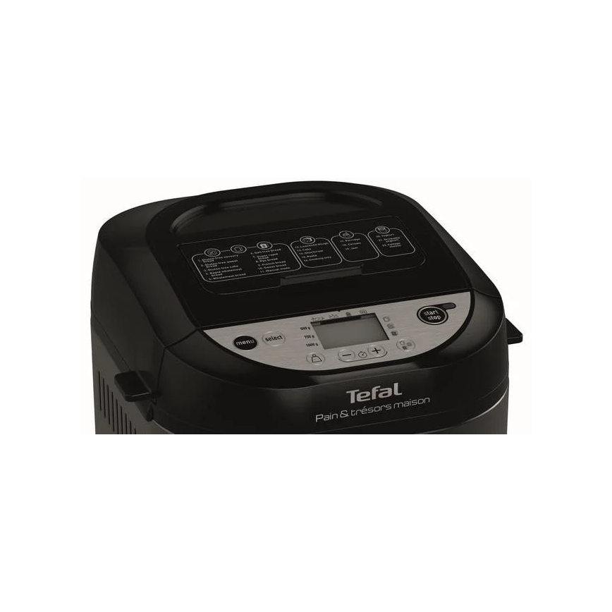 Tefal - Pekač kruha PAIN&RESORS 700W/230V črna