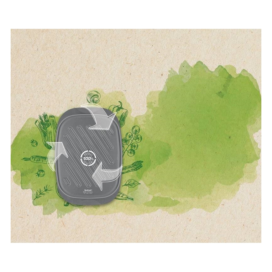 Tefal - Pekač LA RECYCLE 27x39 cm črna