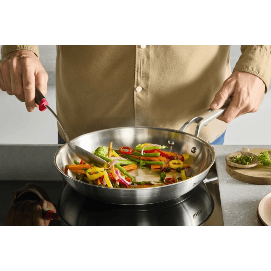 Tefal - Ponev EXTREME 24 cm iz nerjavečega jekla