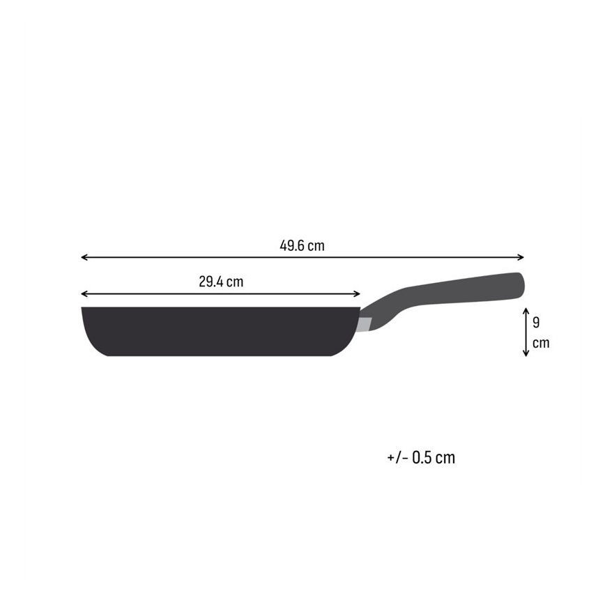 Tefal - Ponev EXTREME 28 cm iz nerjavečega jekla