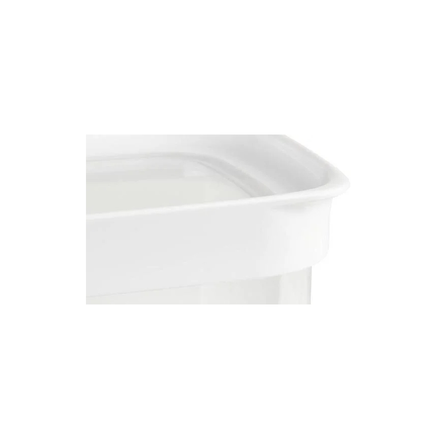 Tefal - Posoda za hrano 0,45 l OPTIMA bela/prozorna
