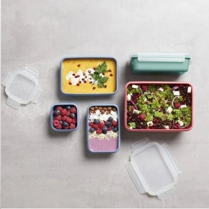 Tefal - Posoda za hrano 0,55 l MSEAL COLOR roza