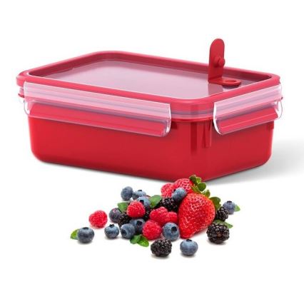 Tefal - Posoda za hrano 0,8 l MASTER SEAL MICRO rdeča